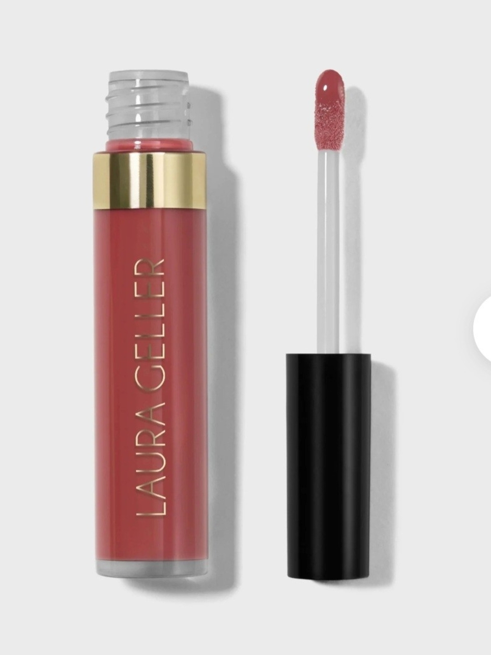Laura Geller Color Luster Lip Gloss In Rhubarb Crumble